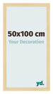Fotokader 50x100cm Beuken Decor MDF Bologna Voorzijde Maat | Yourdecoration.be