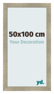 Fotokader 50x100cm Goud Antiek MDF Pisa Voorzijde Maat | Yourdecoration.be