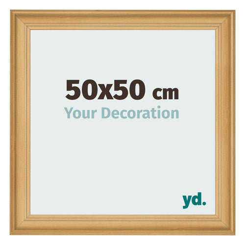 Fotokader 50x50cm Dennen Houtnerf MDF Lazio Voorzijde Maat | Yourdecoration.be