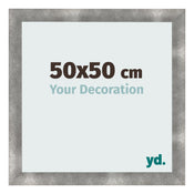 Fotokader 50x50cm Metaal Vintage MDF Pisa Voorzijde Maat | Yourdecoration.be