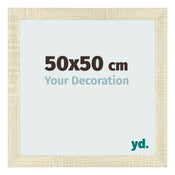 Fotokader 50x50cm Sonoma Eiken MDF Pisa Voorzijde Maat | Yourdecoration.be