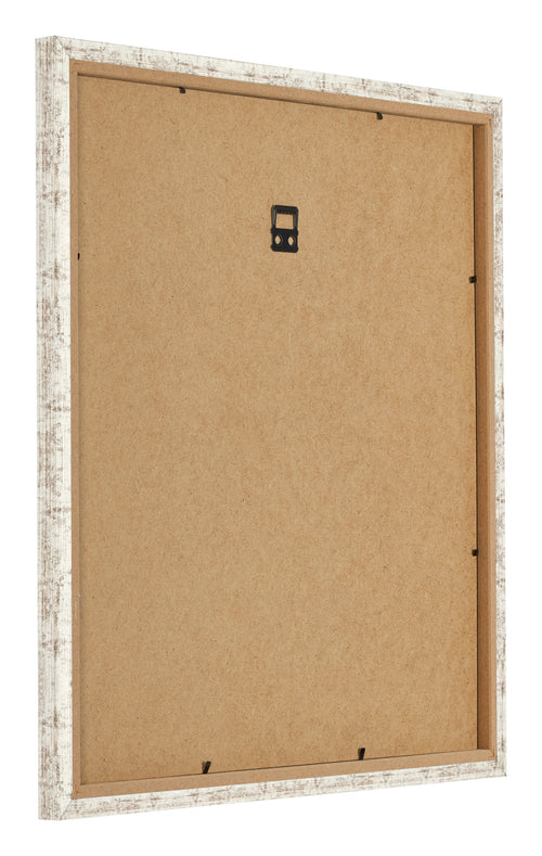 Fotokader 50x50cm Wit Vintage MDF Bologna Achterzijde Schuin | Yourdecoration.be