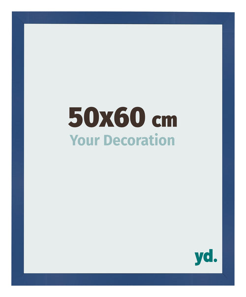 Fotokader 50x60 cm Donkerblauw MDF Bologna Voorzijde Maat | Yourdecoration.be