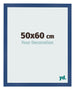 Fotokader 50x60 cm Donkerblauw MDF Bologna Voorzijde Maat | Yourdecoration.be
