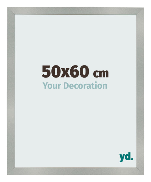 Fotokader 50x60cm Aluminium Geborsteld MDF Bologna Voorzijde Maat | Yourdecoration.be