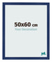 Fotokader 50x60cm Donkerblauw Geveegd MDF Bologna Voorzijde Maat | Yourdecoration.be