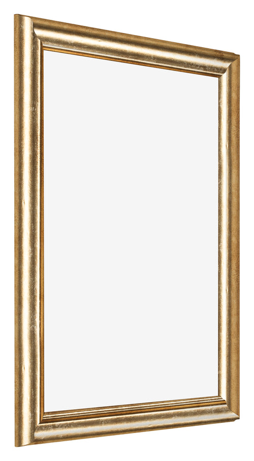 Fotokader 50x60cm Goud Antiek MDF Lazio Voorzijde Schuin | Yourdecoration.be