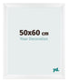 Fotokader 50x60cm Wit Mat MDF Pisa Voorzijde Maat | Yourdecoration.be