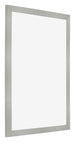 Fotokader 50x60cm Zilver Mat MDF Bologna Voorzijde Schuin | Yourdecoration.be