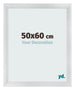Fotokader 50x60cm Zilver Mat MDF Pisa Voorzijde Maat | Yourdecoration.be