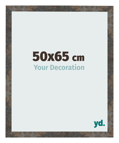 Fotokader 50x65 cm Geoxideerd Metaal MDF Bologna Voorzijde Maat | Yourdecoration.be