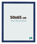 Fotokader 50x65cm Donkerblauw Geveegd MDF Bologna Voorzijde Maat | Yourdecoration.be