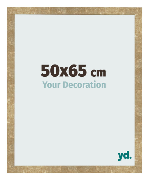 Fotokader 50x65cm Goud Antiek MDF Bologna Voorzijde Maat | Yourdecoration.be