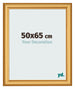Fotokader 50x65cm Goud Mat MDF Lazio Voorzijde Maat | Yourdecoration.be
