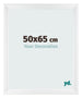 Fotokader 50x65cm Wit Hoogglans MDF Pisa Voorzijde Maat | Yourdecoration.be