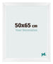 Fotokader 50x65cm Wit Mat MDF Pisa Voorzijde Maat | Yourdecoration.be