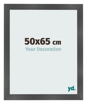 Fotokader 50x65cm Zwart Mat MDF Pisa Voorzijde Maat | Yourdecoration.be