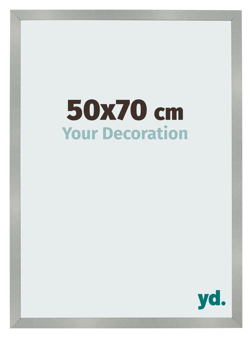 Fotokader 50x70cm Aluminium Geborsteld MDF Bologna Voorzijde Maat | Yourdecoration.be