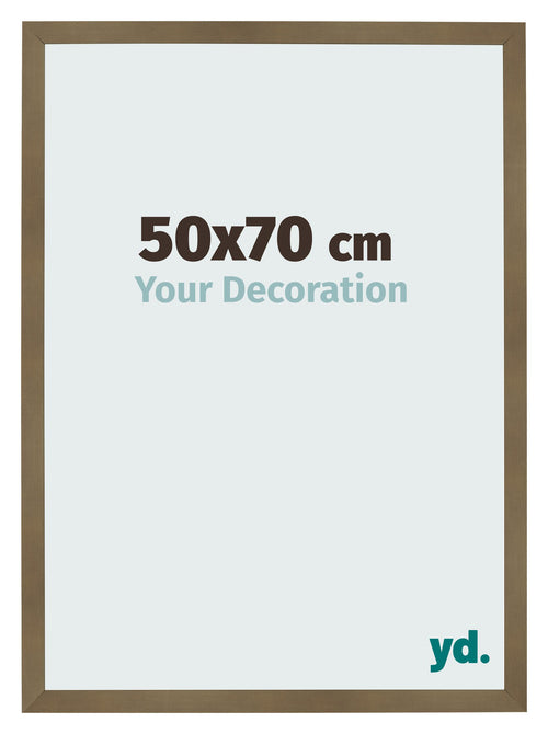 Fotokader 50x70cm Brons Decor MDF Bologna Voorzijde Maat | Yourdecoration.be