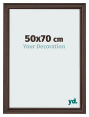 Fotokader 50x70cm Eiken Donker MDF Lazio Voorzijde Maat | Yourdecoration.be