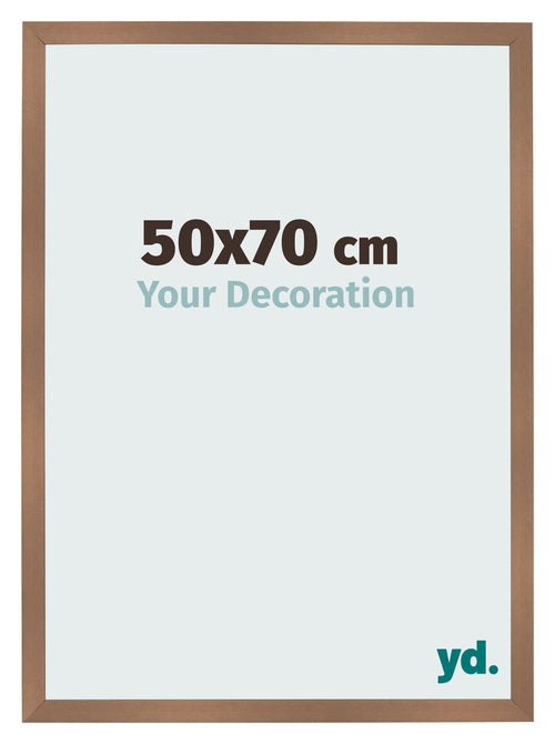 Fotokader 50x70cm Koper Decor MDF Bologna Voorzijde Maat | Yourdecoration.be