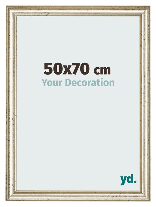 Fotokader 50x70cm Metaalglans MDF Lazio Voorzijde Maat | Yourdecoration.be