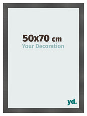 Fotokader 50x70cm Zwart Mat MDF Pisa Voorzijde Maat | Yourdecoration.be