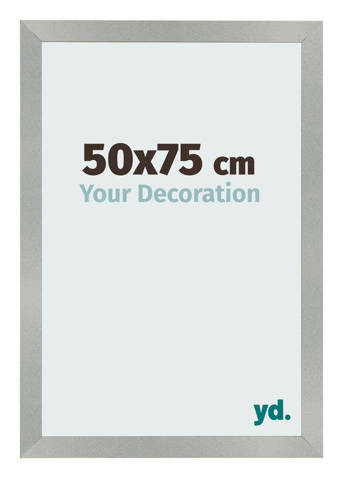 Fotokader 50x75cm Aluminium Geborsteld MDF Bologna Voorzijde Maat | Yourdecoration.be