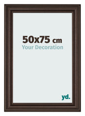 Fotokader 50x75cm Eiken Donker MDF Lazio Voorzijde Maat | Yourdecoration.be