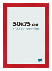 Fotokader 50x75cm Rood MDF Pisa Voorzijde Maat | Yourdecoration.be