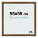Fotokader 55x55 cm Eiken Rustiek MDF Bologna Voorzijde Maat | Yourdecoration.be