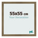 Fotokader 55x55cm Brons Decor MDF Bologna Voorzijde Maat | Yourdecoration.be