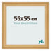 Fotokader 55x55cm Dennen Houtnerf MDF Lazio Voorzijde Maat | Yourdecoration.be