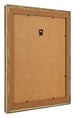 Fotokader 55x55cm Goud Antiek MDF Lazio Achterzijde Schuin | Yourdecoration.be