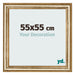 Fotokader 55x55cm Goud Antiek MDF Lazio Voorzijde Maat | Yourdecoration.be