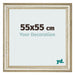 Fotokader 55x55cm Metaalglans MDF Lazio Voorzijde Maat | Yourdecoration.be