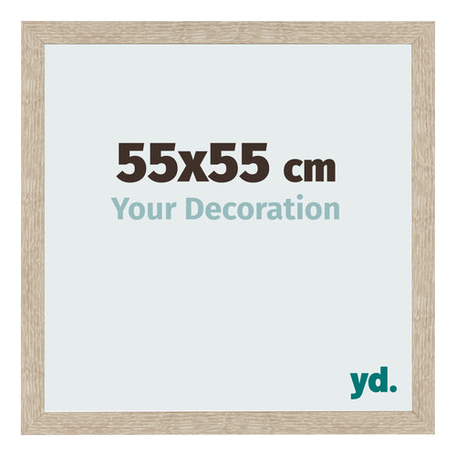 Fotokader 55x55cm Sonoma Eiken MDF Bologna Voorzijde Maat | Yourdecoration.be