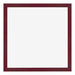 Fotokader 55x55cm Wijnrood Geveegd MDF Bologna Voorzijde | Yourdecoration.be