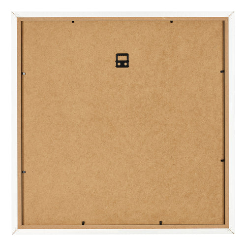 Fotokader 55x55cm Wit Hoogglans MDF Bologna Achterzijde | Yourdecoration.be