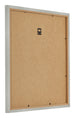 Fotokader 55x55cm Zilver Mat MDF Bologna Achterzijde Schuin | Yourdecoration.be