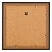 Fotokader 55x55cm Zwart Houtnerf MDF Lazio Achterzijde | Yourdecoration.be