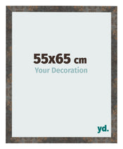 Fotokader 55x65 cm Geoxideerd Metaal MDF Bologna Voorzijde Maat | Yourdecoration.be