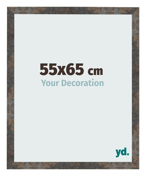 Fotokader 55x65 cm Geoxideerd Metaal MDF Bologna Voorzijde Maat | Yourdecoration.be