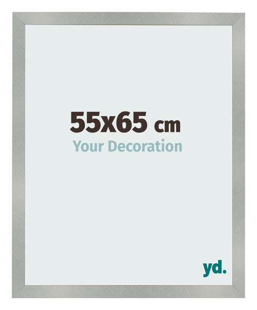 Fotokader 55x65cm Aluminium Geborsteld MDF Bologna Voorzijde Maat | Yourdecoration.be