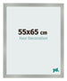 Fotokader 55x65cm Aluminium Geborsteld MDF Bologna Voorzijde Maat | Yourdecoration.be