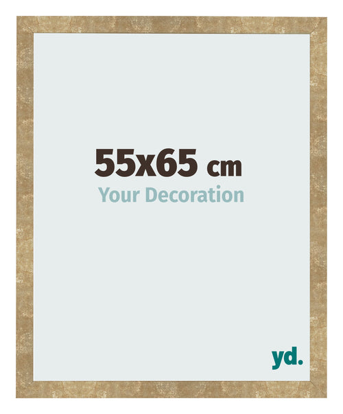 Fotokader 55x65cm Goud Antiek MDF Bologna Voorzijde Maat | Yourdecoration.be