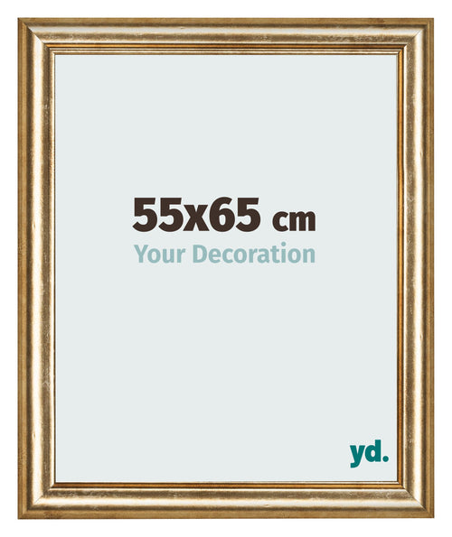 Fotokader 55x65cm Goud Antiek MDF Lazio Voorzijde Maat | Yourdecoration.be