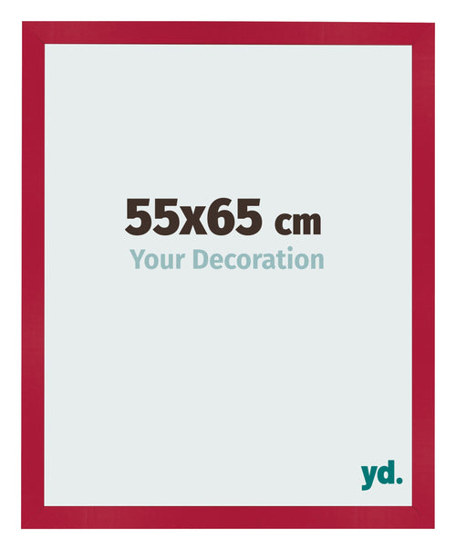 Fotokader 55x65cm Rood MDF Bologna Voorzijde Maat | Yourdecoration.be