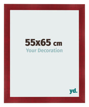 Fotokader 55x65cm Wijnrood Geveegd MDF Pisa Voorzijde Maat | Yourdecoration.be