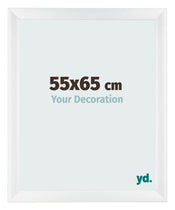 Fotokader 55x65cm Wit Hoogglans MDF Pisa Voorzijde Maat | Yourdecoration.be